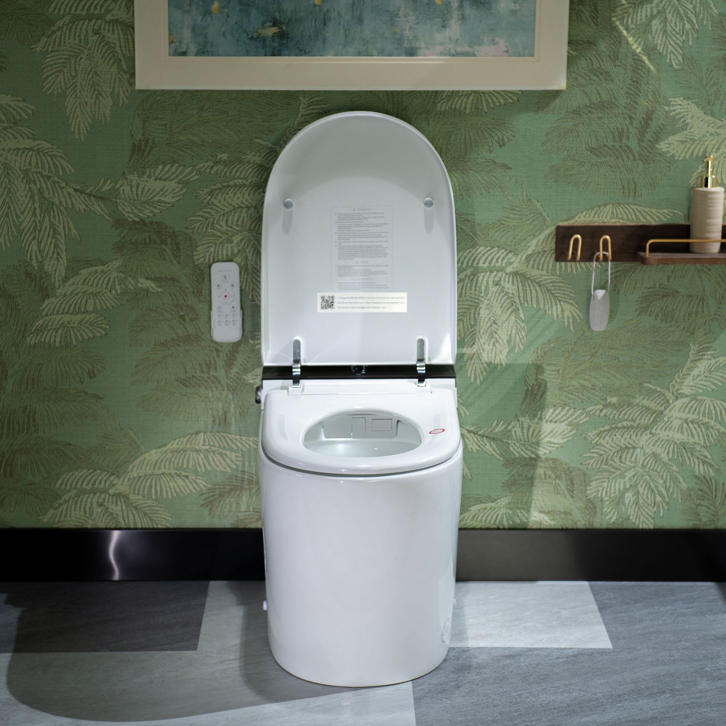 WOODBRIDGE GT076 | Smart Bidet Toilet | Auto Open+Close | Heated Seat | 1000g MaP Flush