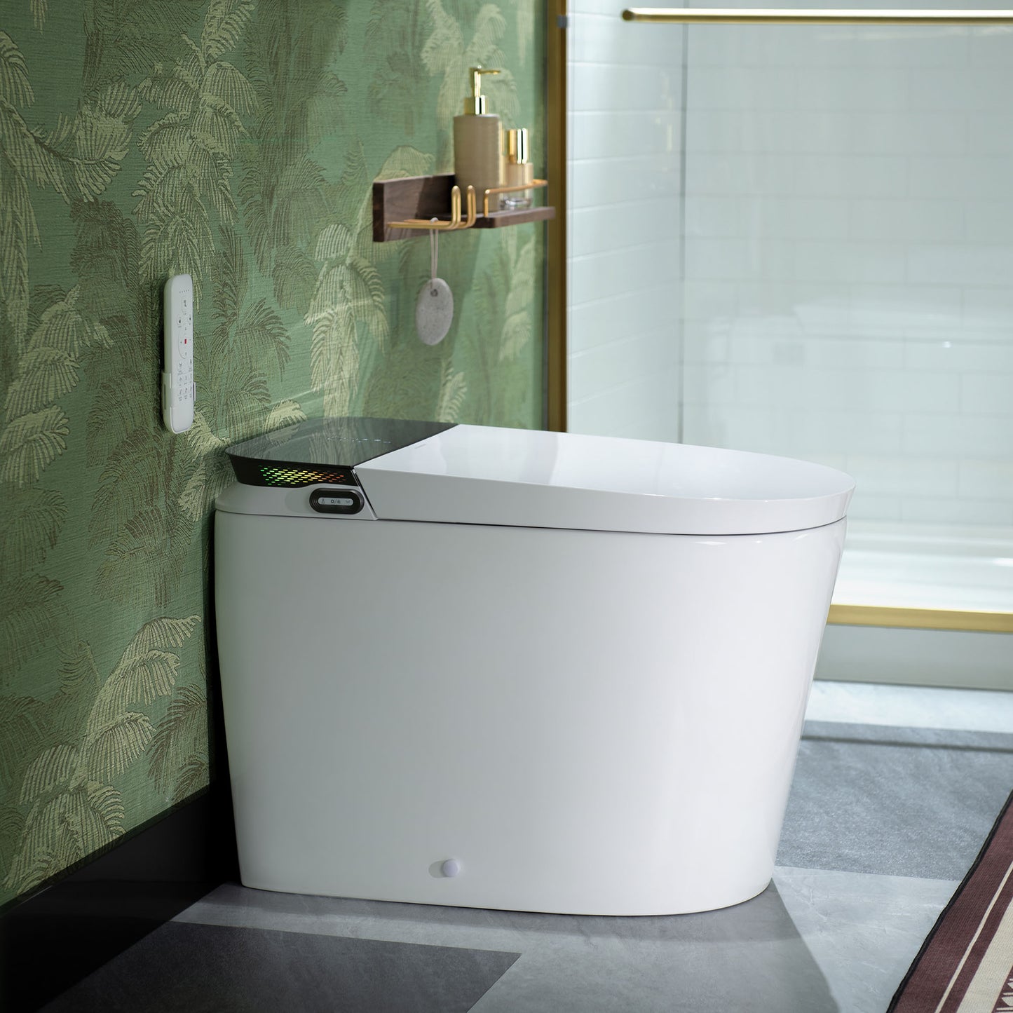 WOODBRIDGE GT076 | Smart Bidet Toilet | Auto Open+Close | Heated Seat | 1000g MaP Flush