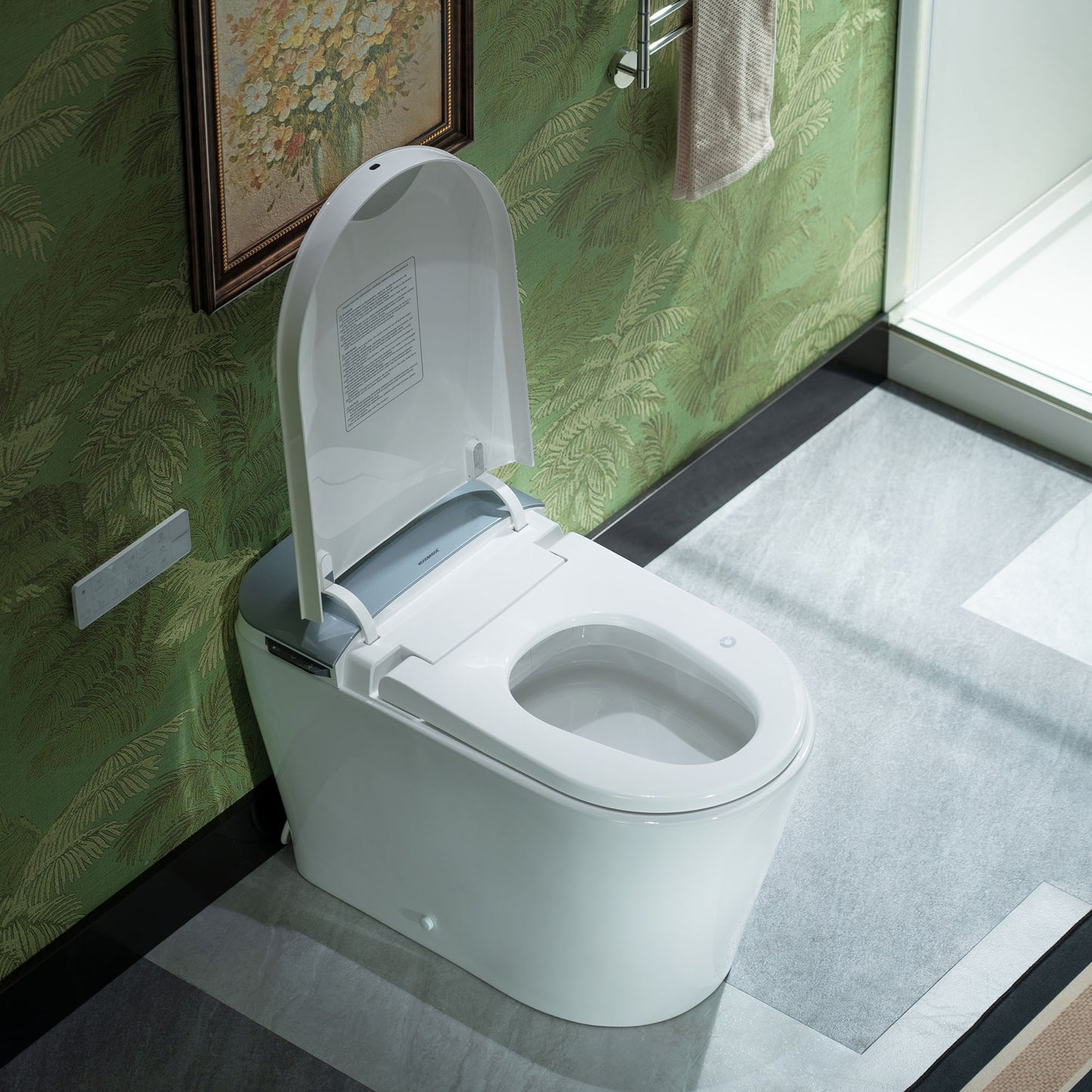 WOODBRIDGE MET061 | Modern Smart Bidet Toilet | Auto Flush | Heated Seat | 1000g MaP Flush