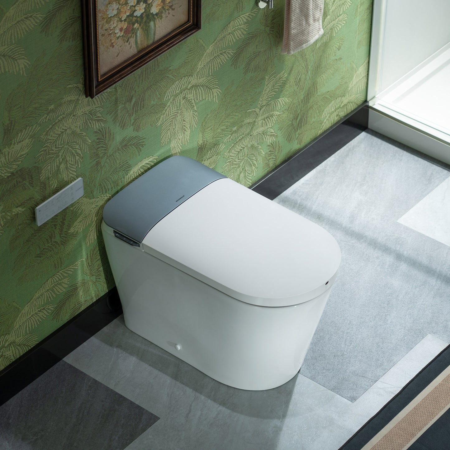 WOODBRIDGE MET061 | Modern Smart Bidet Toilet | Auto Flush | Heated Seat | 1000g MaP Flush