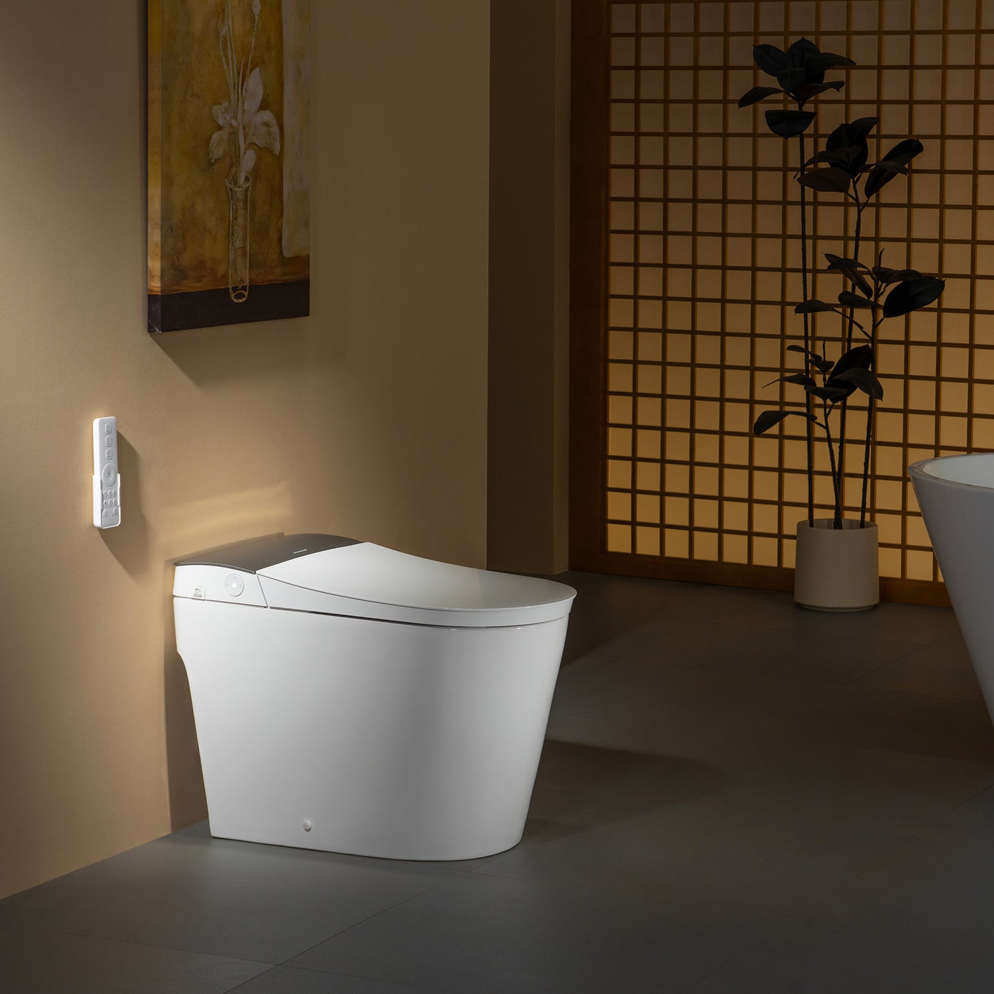 WOODBRIDGE EBT510 | Smart Toilet | Auto Open/Close, Heated Seat | 1000g MaP Flush | 3 Speed Air Dryer