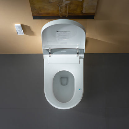 WOODBRIDGE EBT510 | Smart Toilet | Auto Open/Close, Heated Seat | 1000g MaP Flush | 3 Speed Air Dryer