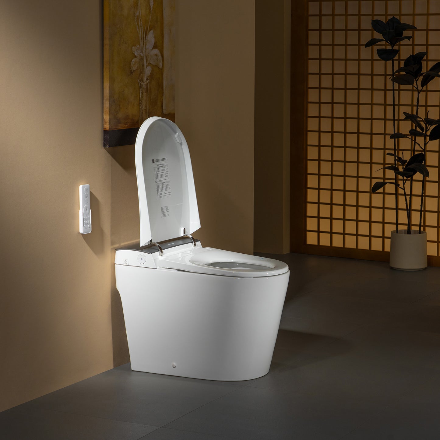 WOODBRIDGE EBT510 | Smart Toilet | Auto Open/Close, Heated Seat | 1000g MaP Flush | 3 Speed Air Dryer