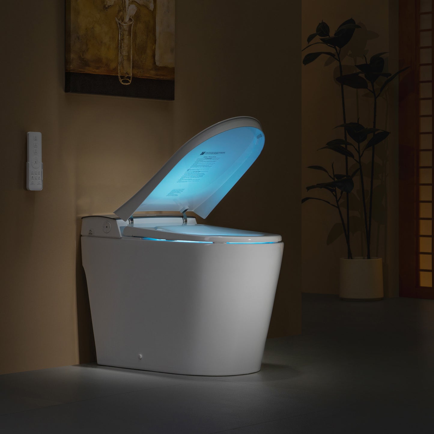 WOODBRIDGE EBT510 | Smart Toilet | Auto Open/Close, Heated Seat | 1000g MaP Flush | 3 Speed Air Dryer