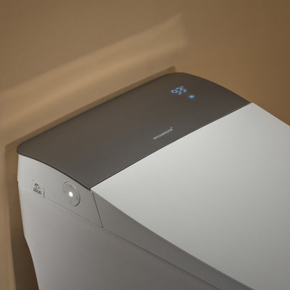 WOODBRIDGE EBT510 | Smart Toilet | Auto Open/Close, Heated Seat | 1000g MaP Flush | 3 Speed Air Dryer