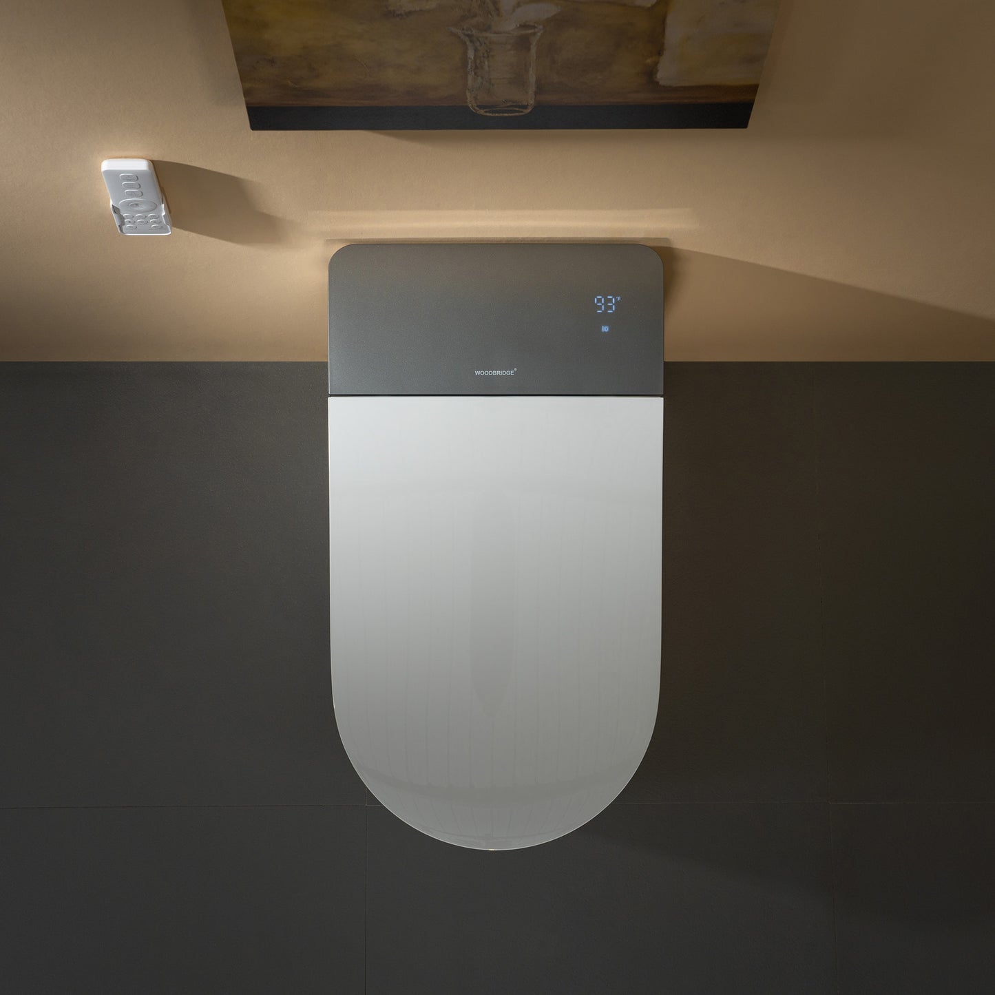 WOODBRIDGE EBT510 | Smart Toilet | Auto Open/Close, Heated Seat | 1000g MaP Flush | 3 Speed Air Dryer