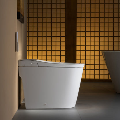 WOODBRIDGE EBT510 | Smart Toilet | Auto Open/Close, Heated Seat | 1000g MaP Flush | 3 Speed Air Dryer