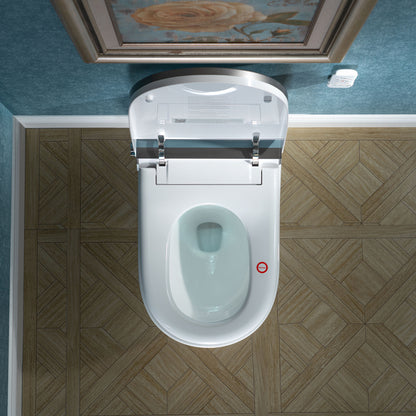 WOODBRIDGE GT091 | Smart Bidet Toilet | Hands-Free Open/Close + Heated Seat | 1000g MaP Flush