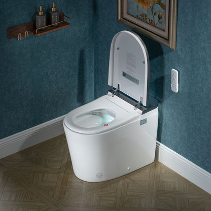 WOODBRIDGE GT091 | Smart Bidet Toilet | Hands-Free Open/Close + Heated Seat | 1000g MaP Flush