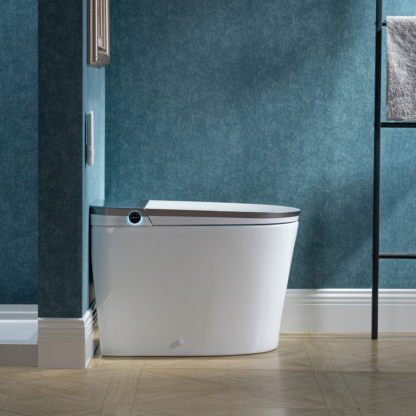 WOODBRIDGE GT091 | Smart Bidet Toilet | Hands-Free Open/Close + Heated Seat | 1000g MaP Flush