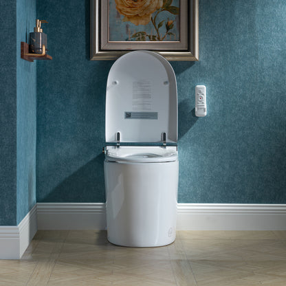 WOODBRIDGE GT091 | Smart Bidet Toilet | Hands-Free Open/Close + Heated Seat | 1000g MaP Flush