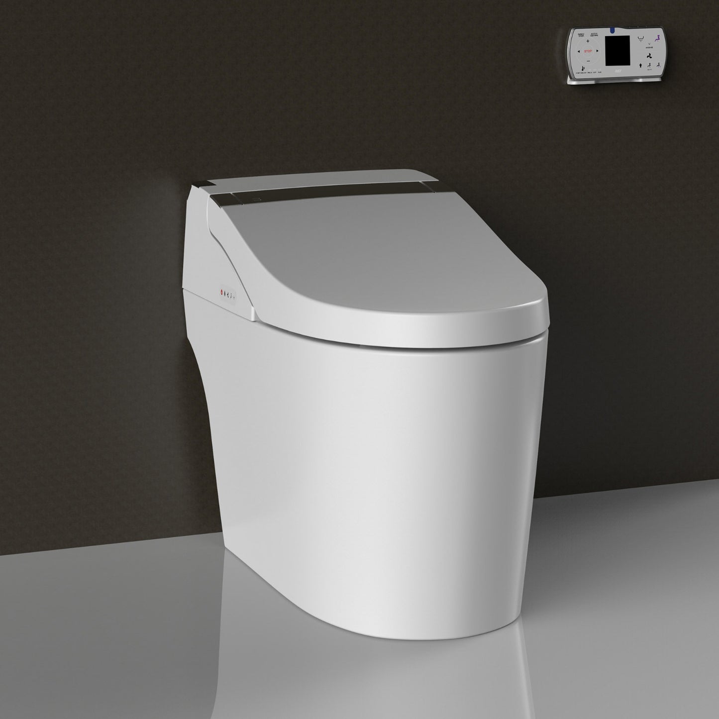 WOODBRIDGE B0960S | Smart Bidet Toilet | with Auto Open/Close, Auto Flush & Chair Height