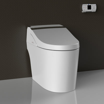 WOODBRIDGE B0960S | Smart Bidet Toilet | with Auto Open/Close, Auto Flush & Chair Height