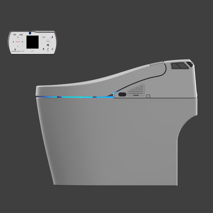 WOODBRIDGE B0960S | Smart Bidet Toilet | with Auto Open/Close, Auto Flush & Chair Height