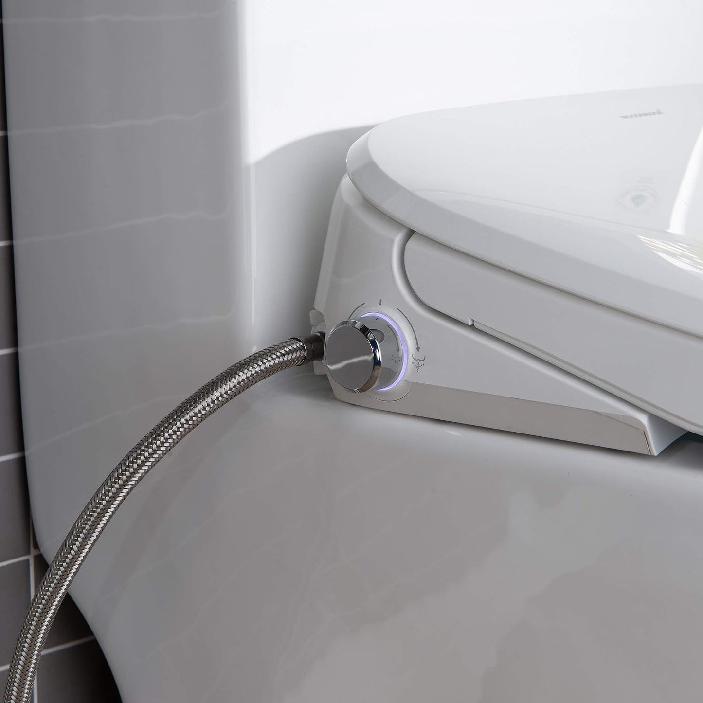 WOODBRIDGE T-0044 | One-Piece Smart Bidet Toilet | with Dual Flush, Heated Seat & Warm Air Dryer, White