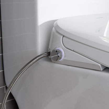 WOODBRIDGE T-0044 | One-Piece Smart Bidet Toilet | with Dual Flush, Heated Seat & Warm Air Dryer, White