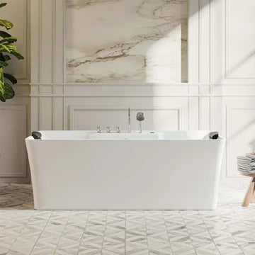 Empava 67AIS16- 67" Whirlpool Bathtub with Center Drain