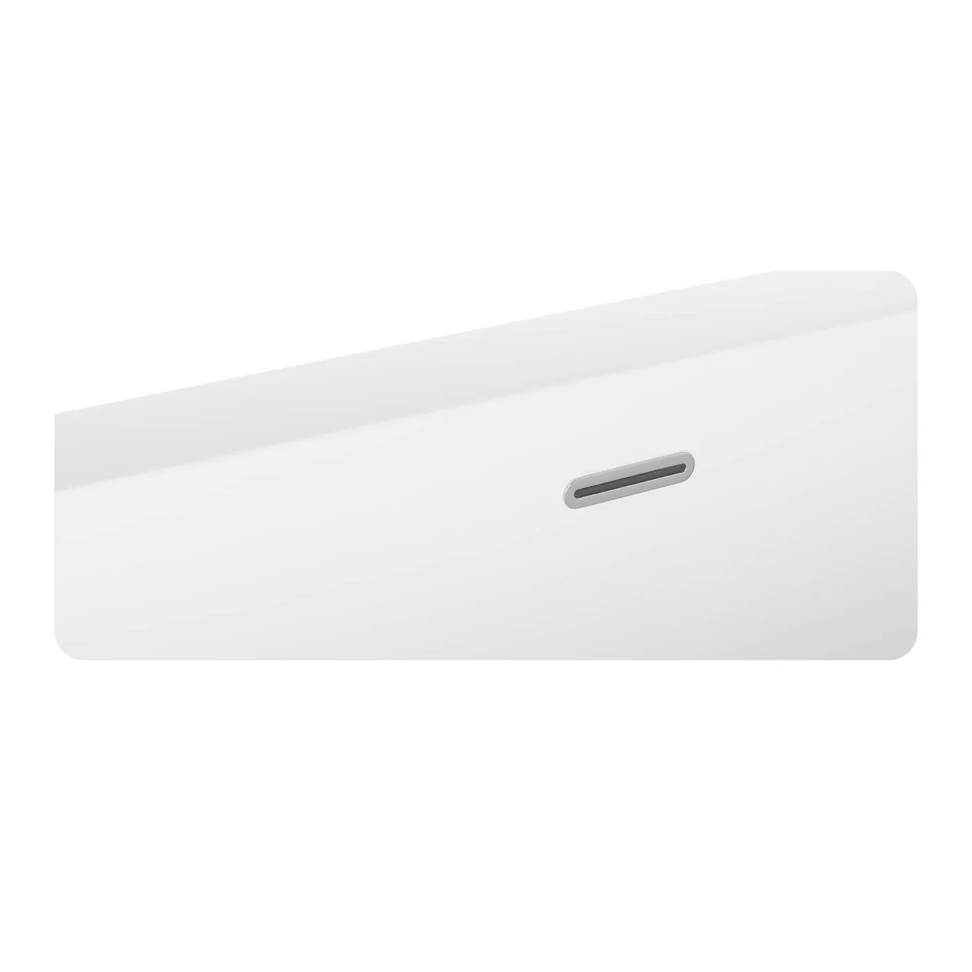 Empava 67" Modern Acrylic Freestanding Soaking Bathtub | Rectangular Design | EMPV-67FT1516