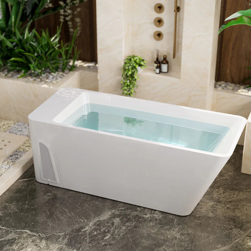 Empava EMPV-77CLF53 | Cryo Titan Indoor & Outdoor Cold Plunge Tub for Recovery & Performance